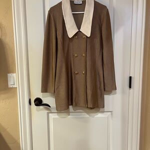 Vintage St. John double breasted jacket. Or short dress!